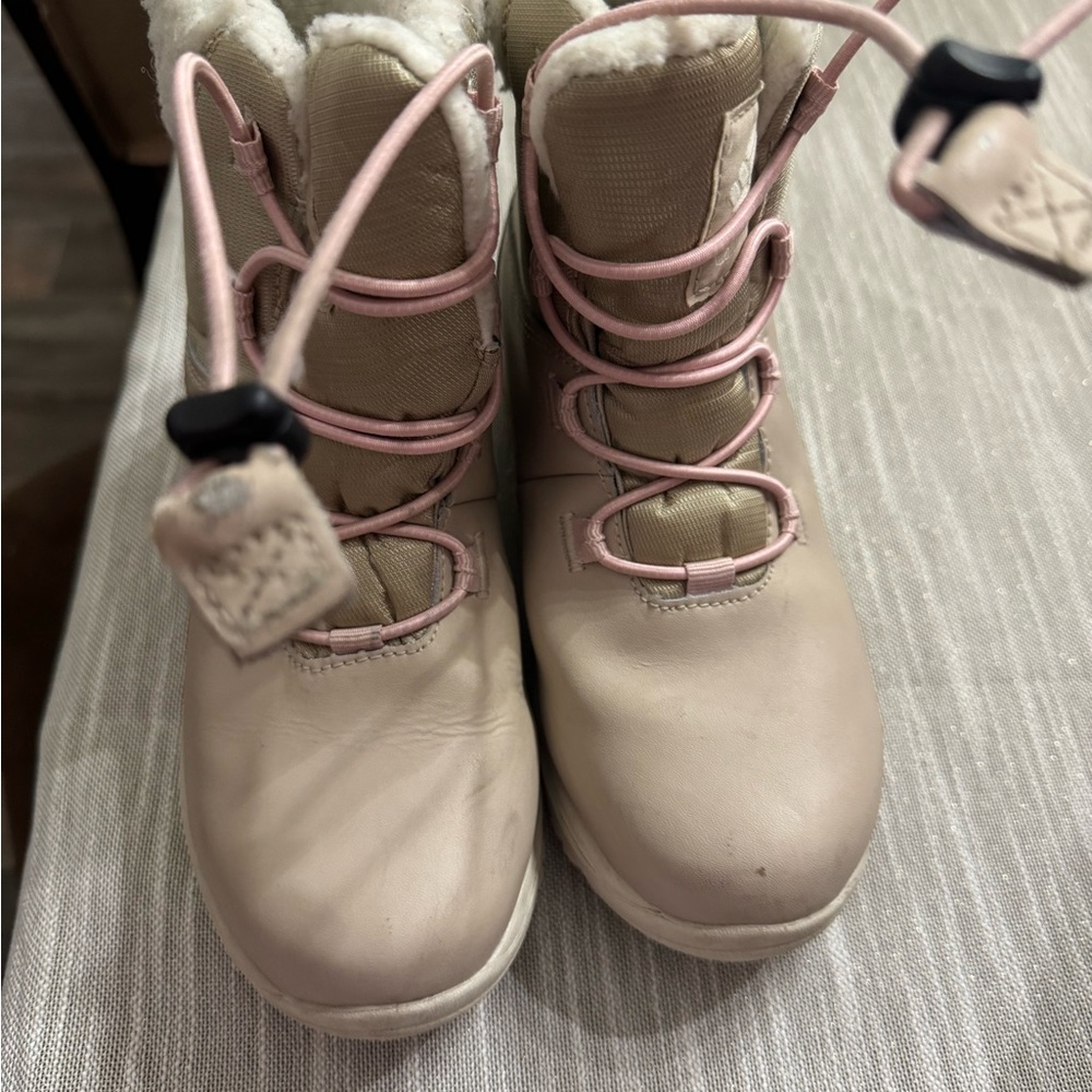 Pink Kids Winter Boots
